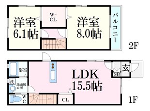 三条南セントロイエルの物件間取画像